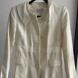 Beautiful white pea coat